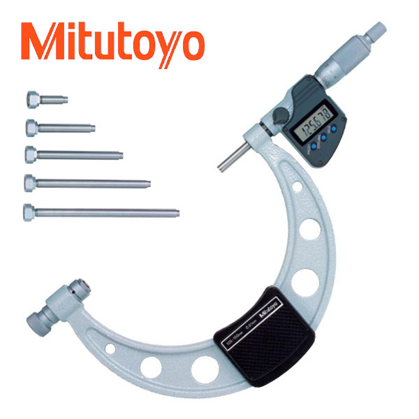 340系列 带有可更换测砧数显外径千分尺OMC-MX 日本三丰MITUTOYO