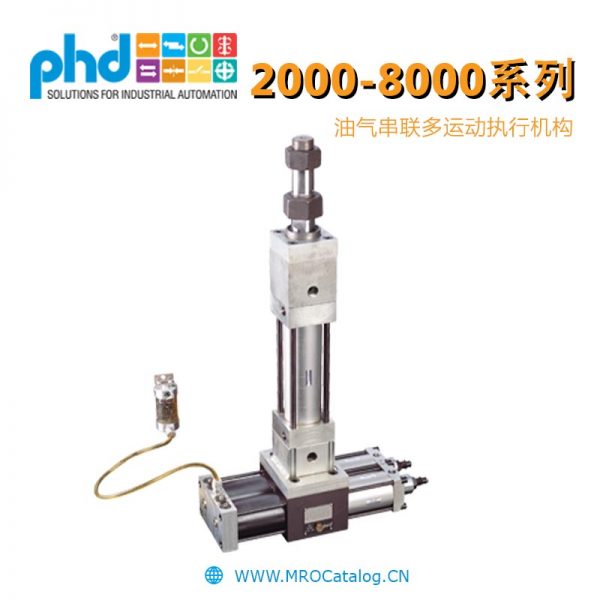 2000-8000系列油气串联多运动执行机构 美国PHD